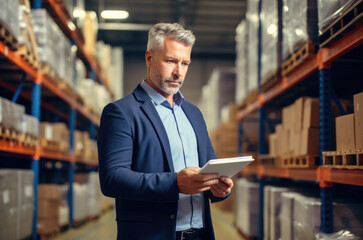 Naklejka premium company inventory concept