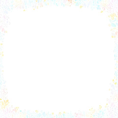 Empty_background_2D_illustration_white_background_simple.Generative AI