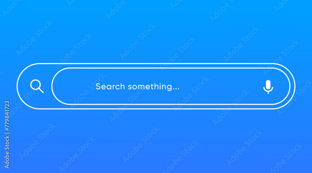 Poster Search Bar with suggestions for UI UX design and web site. Search Address and navigation bar icon. Collection of search form templates for websites. Search engine web browser window template.