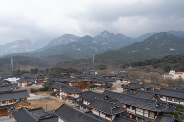 Eunpyeong Hanok Village, the largest neo-hanok residential complex in the capital area which...