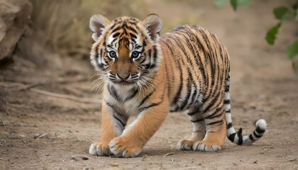 A-Tiger-Cub-Exploring-Its-Surroundings- 3