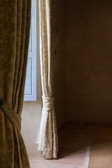Curtains in Renaissance castle - 779849147