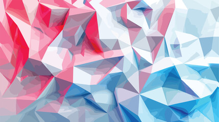 Abstract Background. Triangle 3d illustration polygon