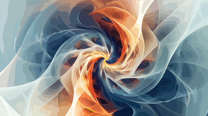 Abstract fractal background Multilayered 