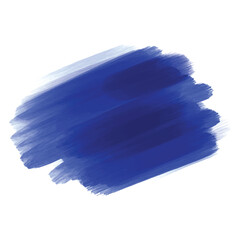 Ink paint blue brush stroke splatter design