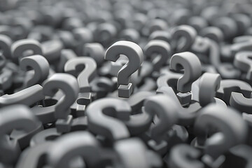 Obraz premium question mark, symbol of curiosity