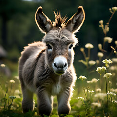 Fototapeta premium goat on the meadow