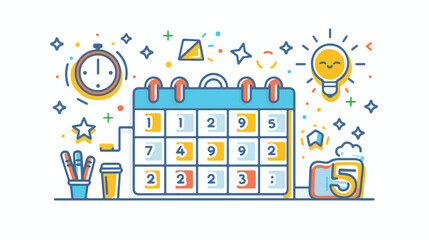 Calendar filled outline icon time and date reminder 