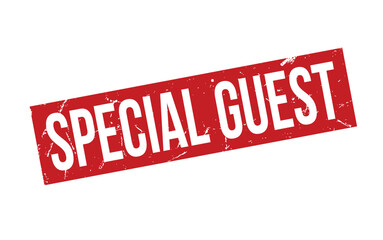 Fototapeta premium Special Guest Rubber Stamp Seal Vector