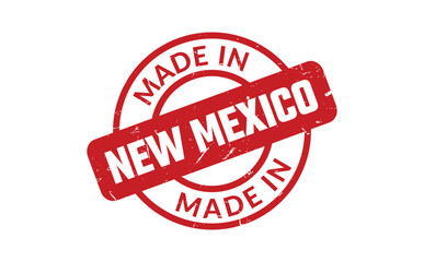 Made In New Mexico Rubber Stamp