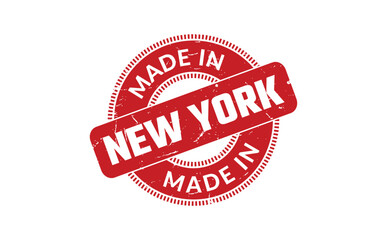 Made In New York Rubber Stamp