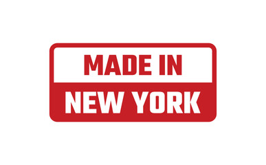 Made In New York Rubber Stamp