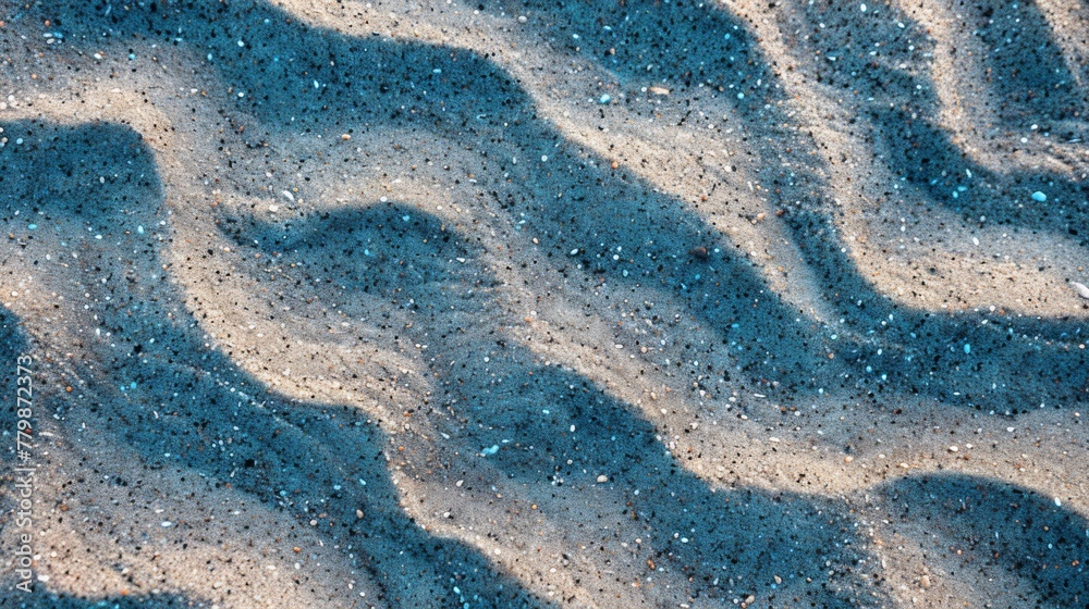 Poster A close up of a bird standing on top of the sand, AI