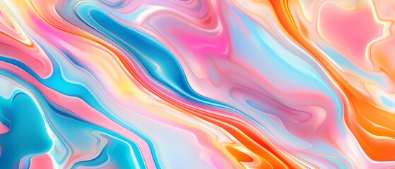 Organic abstract panorama wallpaper background