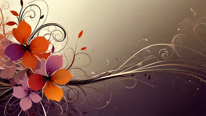 abstract floral background