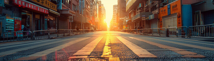 Cryptocurrency, financial revolution, bridging the gap for the underbanked in emerging markets, set against a vibrant street scene Photography, backlighting, HDR effect