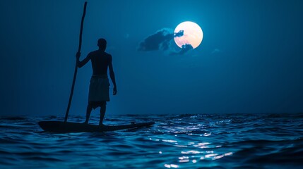Lunar eclipses guide the way for siderotype spearfishers