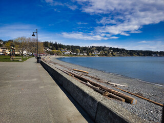 Departure Bay Centennial Park, Nanaimo, Vancouver Island, British Colombia, Canada. 