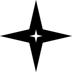 Star icons. Gold Star or favorite flat icon for apps and websites. Rating Star icon. Star vector collection. Modern simple stars. Vector illustration.