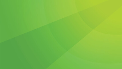 Abstract modern lime green gradient background with curves and space for design. Vector illustration