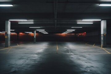 Empty public garage