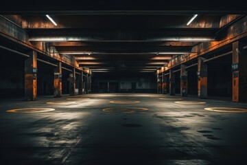Empty public garage