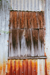 Rusted Iron Wall