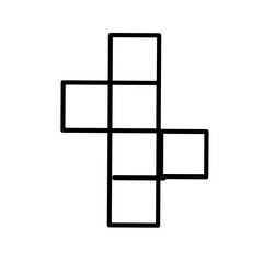 crossword flat icon