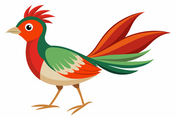 Beautiful bird vector artwork illustration