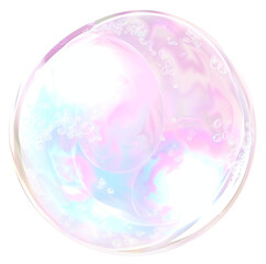 Obraz premium Abstract Spherical Bubble Structure 