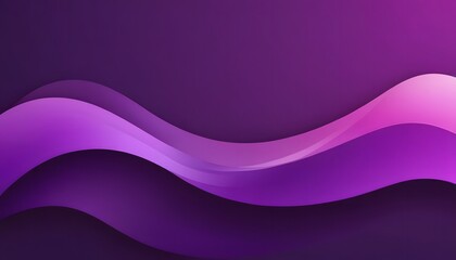 Abstract blue and purple liquid wavy shapes futuristic banner. Glowing retro waves  background - obrazy, fototapety, plakaty