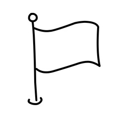 Hand drawn Puzzle and riddles outline