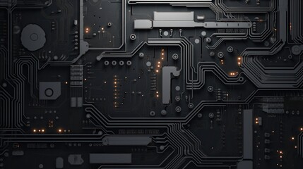 Fototapeta premium Abstract background with texture lines and shapes for high tech theme.