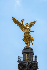 &aacute;ngel de la independencia en Ciudad de M&eacute;xico