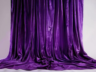 HD Purple Stage Curtain