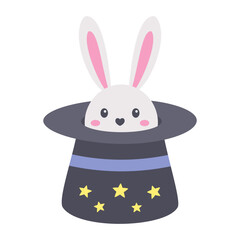 circus hat and rabbit - 779923559