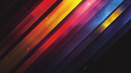 Obraz premium A colorful abstract background with a rainbow of colors, AI