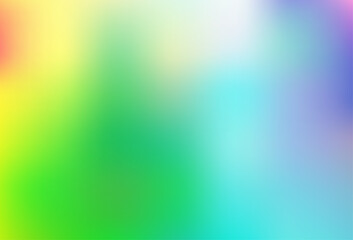 Light Multicolor, Rainbow vector abstract blurred template.