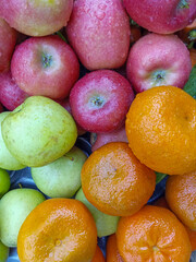 Fresh Dewy Fruits on Offer in Benin City Market, Nigeria
