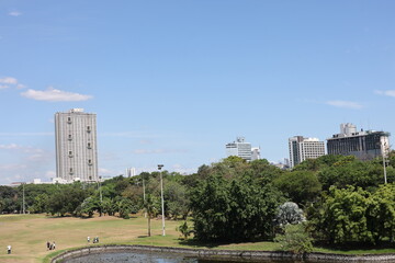 Buildings in manila near park in the day on March 30, 2024