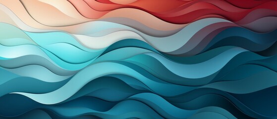Fototapeta premium abstract wavy background