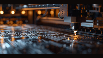 A high-performance laser cutter that delivers precise laser cutting and engraving on various materials, including metals and plastics