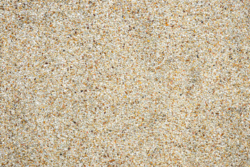sand washed gravel texture. washed sand floor finishing surface