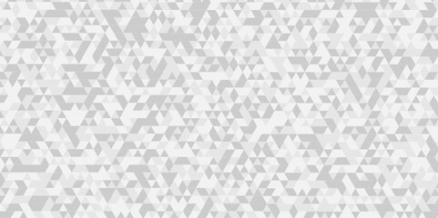 	
Vector geometric seamless technology gray and white transparent triangle background. Abstract digital grid light pattern gray Polygon Mosaic triangle Background, business and corporate background.