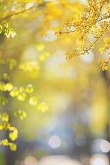 New Beginnings in Spring's Embrace - Luminous Leaves Dance - Generative AI