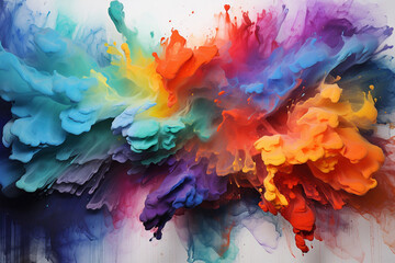 An HD image of a captivating abstract backdrop, featuring two different colors of mesmerizing and...