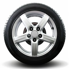 Car tire with alurim 