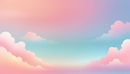 Unicorn colorful cloud background, rainbow pattern, glitter  texture, pastel fantasy design,...
