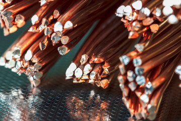 Copper wire, non-ferrous metal raw material energy industry - 779958942