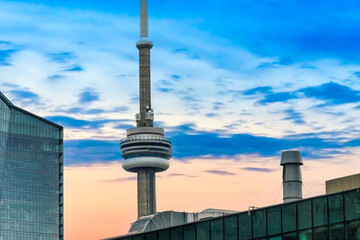 Naklejka premium Toronto CN Tower, Canada